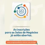 Abertas inscrições para “Salas de Negócios” do 24º Congresso Brasileiro dos Corretores de Seguros Notícias,Rio,24º Congresso Brasileiro dos Corretores de Seguros,Fenacor,Rio de Janeiro