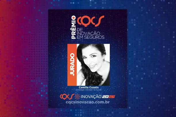 Camilla Cusatis, fundadora da Lucce, leva experiência em estratégia e inovação para banca do Prêmio CQCS de Inovação em Seguros Notícias,Prêmio CQCS de Inovação em Seguros,Camilla Cusatis,Lucce,CQCS Inovação,CQCS Inovação 2026