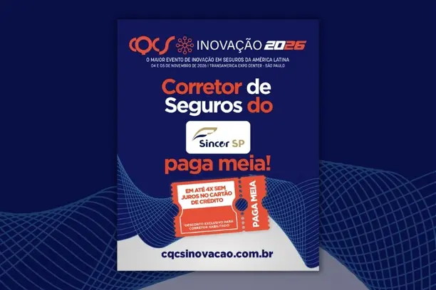 Corretores associados ao Sincor-SP pagam meia no CQCS Inovação 2026 Notícias,Sincor-SP,CQCS Inovação 2026