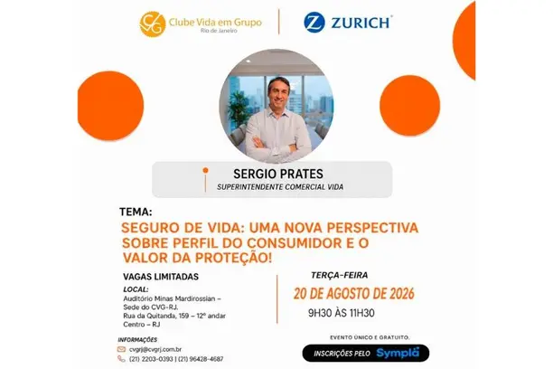 CVG-RJ e Zurich abordam mudanças no seguro de vida Notícias,CVG-RJ,Zurich