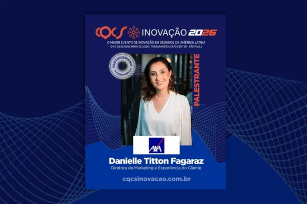 Danielle Fagaraz, Diretora de Marketing e Experiência do Cliente da AXA no Brasil, participa do Protagonismo Feminino 2.0 no CQCS Inovação 2026 Notícias,AXA,AXAnoBrasil