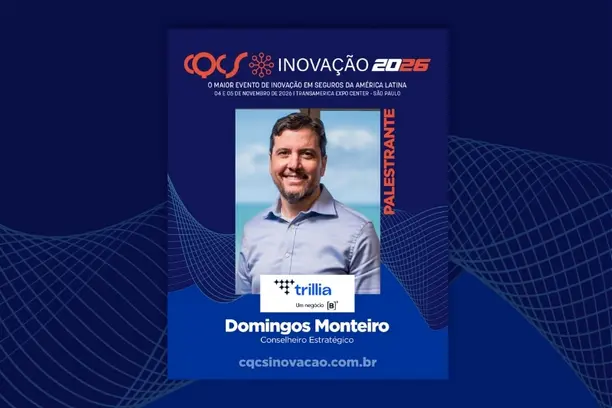 Domingos Monteiro, conselheiro estratégico da Trillia, leva experiência em IA para o CQCS Inovação 2026 Notícias,CQCS Inovação 2026,Trillia