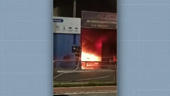 Dono de oficina destruída por incêndio em Hortolândia diz que imóvel não tinha seguro Notícias