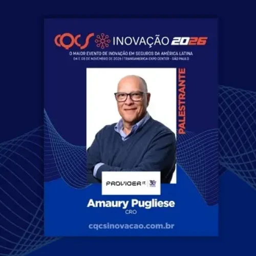 Experiência global e quatro décadas de inovação: Amaury Pugliese é confirmado no palco do CQCS Inovação 2026 Notícias,Amaury Pugliese,CQCS Inovação,Provider It,CQCS Inovação 2026