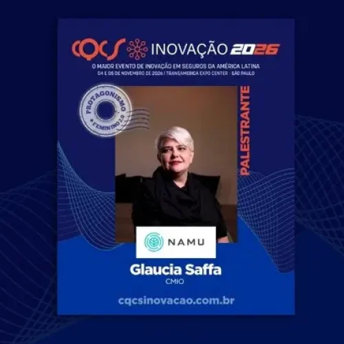 Glaucia Saffa, CMIO da Namu, leva sua experiência em inovação e negócios ao Protagonismo Feminino 2.0 Notícias,CQCS Inovação,NAMU