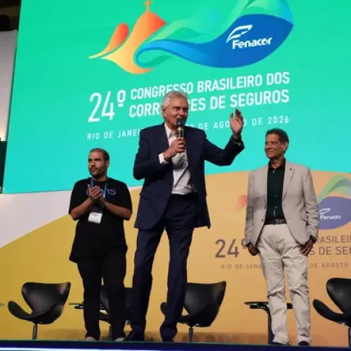 Melhora na segurança pública facilitou vendas de seguros em Goiás, afirma Caiado Notícias,24º Congresso Brasileiro dos Corretores de Seguros