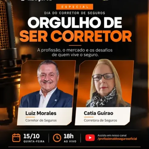 Programa Profissional de Seguros realiza especial em homenagem ao corretor Seguros Gerais,Catia Guirao,Corretor de Seguros,Dia do Corretor,Luiz Morales,Mercado de Seguros,Profissional de Seguros,Programa Profissional de Seguros,seguro,Seguros,Setor de Seguros