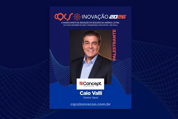 Da estratégia à inovação: Caio Valli, Diretor-Geral da Concept IaaS, participa do CQCS Inovação 2026 Notícias,CQCS Inovação,Concept IaaS