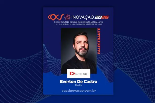 Everton de Castro, diretor da Intelidata no Brasil, é confirmado como palestrante do CQCS Inovação 2026 Notícias,CQCS Inovação 2026