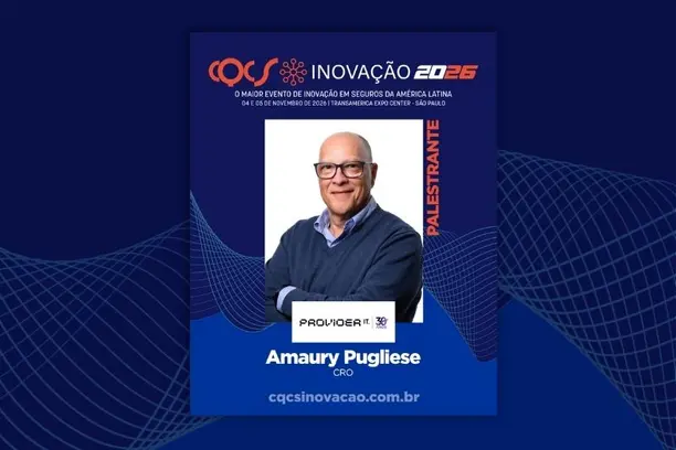 Experiência global e quatro décadas de inovação: Amaury Pugliese é confirmado no palco do CQCS Inovação 2026 Notícias,Amaury Pugliese,CQCS Inovação,Provider It,CQCS Inovação 2026