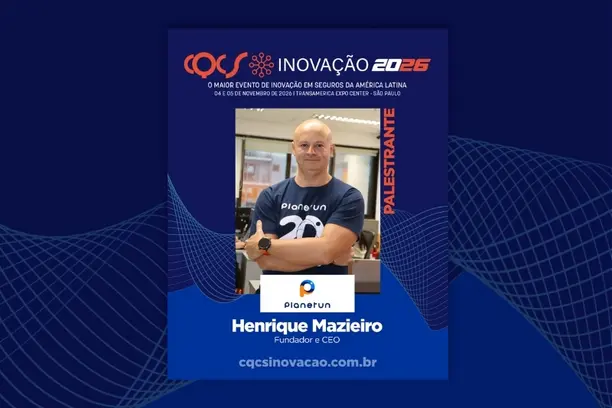 Fundador e CEO da Planetun, Henrique Mazieiro está confirmado como palestrante do CQCS Inovação 2026 Notícias,Planetun,CQCS Inovação 2026