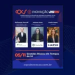 “Grandes Riscos em Tempos de IA”: CQCS Inovação 2026 reúne Guilherme Perondi, Market Unit Head – Ibero-America, Middle East & Africa / President & CEO Brasil na Swiss Re Corporate Solutions; Juliana Alves, Head do Southern Cone e Presidente da Swiss Re no Brasil; e Paula Lopes, presidente da Marsh Notícias,Swiss Re Corporate Solutions,Marsh,Swiss Re Brasil