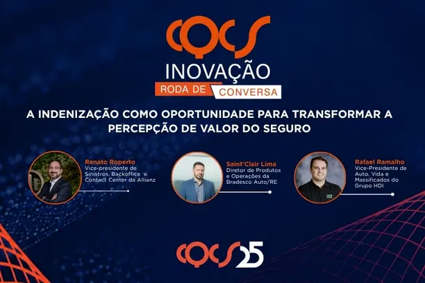 É hoje! Roda de Conversa do CQCS Inovação 2026 debate indenização e percepção de valor do seguro Notícias,Roda de Conversa,CQCS Inovação 2026