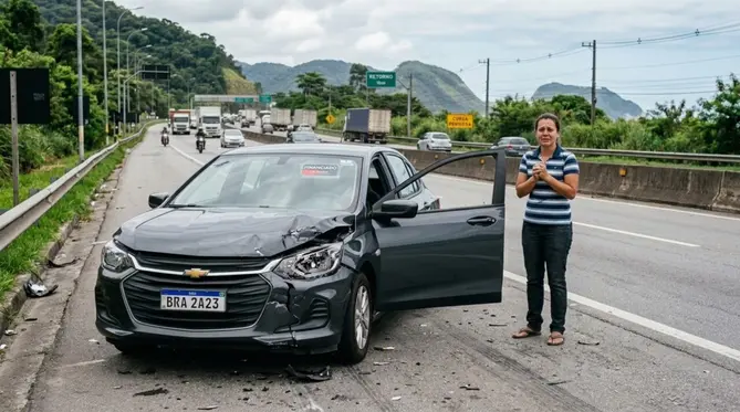 Homem bate o carro financiado em rodovia, aciona o seguro e descobre que a apólice não cobre motorista adicional, esposa dirigia no momento do acidente e seguradora recusa o sinistro inteiro Notícias,Seguro Auto,Seguros