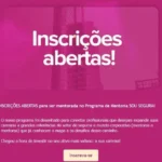Inscrições abertas para mentoradas do Programa de Mentoria SOU SEGURA Notícias,SOU SEGURA