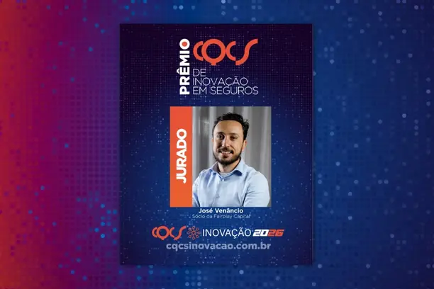 José Venâncio Demarque, sócio da Fairplay Capital, integra o júri do Prêmio de Inovação em Seguros Notícias,CQCS Inovação 2026,Fairplay Capital,Prêmio de Inovação em Seguros