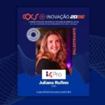 Juliana Rufino, CRO da i4Pro, é confirmada como palestrante do CQCS Inovação 2026 Notícias,CQCS,I4PRO