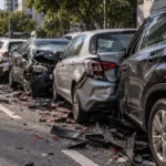Motorista perde o controle e destrói vários carros: entenda os caminhos para indenização Notícias,Seguro Auto