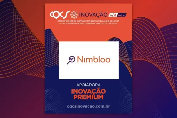 Nimbloo confirma apoio ao CQCS Inovação 2026 e reforça compromisso com a inovação no setor de seguros Notícias,CQCS Inovação 2026
