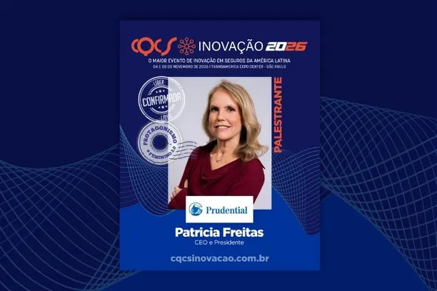 Patrícia Freitas, CEO e presidente da Prudential, é destaque no Protagonismo Feminino 2.0 e no Painel de Líderes do CQCS Inovação 2026 Notícias,Prudential,CQCS Inovação 2026