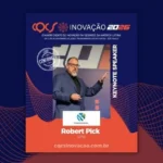Robert Pick volta pelo segundo ano para ser Keynote Speaker no CQCS Inovação 2026 Notícias,Tokio Marine,CQCS Inovação,Tokio Marine Seguradora,CQCS Inovação 2026,Grupo Tokio Marine