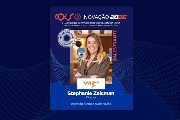Stephanie Zalcman, diretora da Wiz Corporate, participa do Protagonismo Feminino 2.0 no CQCS Inovação 2026 Notícias,wiz,Wiz Corporate,wiz co