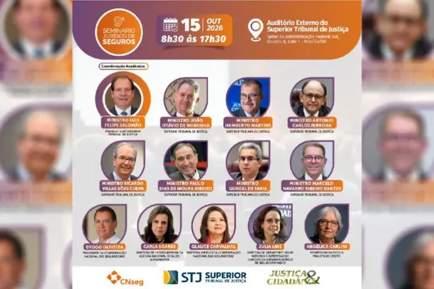 STJ reúne ministros e setor de seguros para discutir novo marco legal Notícias,SUSEP,CNSEG,ANS,FenaSaúde,Unimed