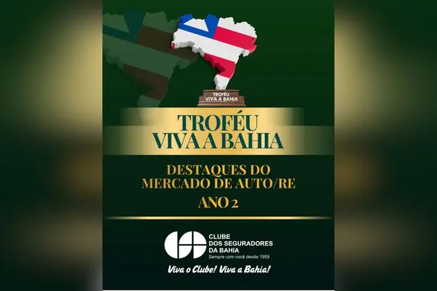 Troféu Viva a Bahia mantém votação aberta para profissionais e empresas do setor de seguros Notícias,Troféu Viva a Bahia