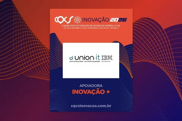 Union IT impulsiona transformação digital do seguro como apoiadora do CQCS Inovação 2026 Notícias,CQCS Inovação 2026,Union IT