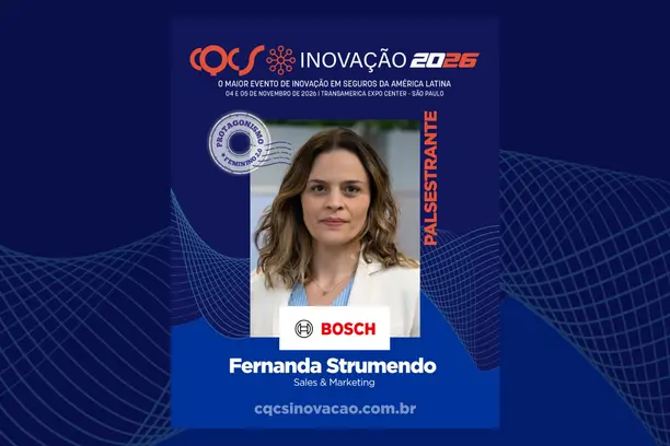 Fernanda Strumendo, Sales & Marketing da Bosch Brasil, leva experiência em mobilidade e CX ao Protagonismo Feminino 2.0 do CQCS Inovação 2026 Notícias,CQCS Inovação 2026,Bosch Brasil