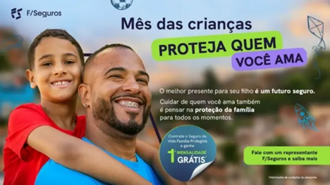 No mês das crianças, Favela Seguros oferece primeira mensalidade gratuita em campanha de proteção familiar Vida, Previdência e AP,assessorias em seguros,Corretor de Seguros,Favela Seguros,lucro líquido,Mercado de Seguros,planos de saúde,Proteção veicular,seguradoras,seguro,Seguros