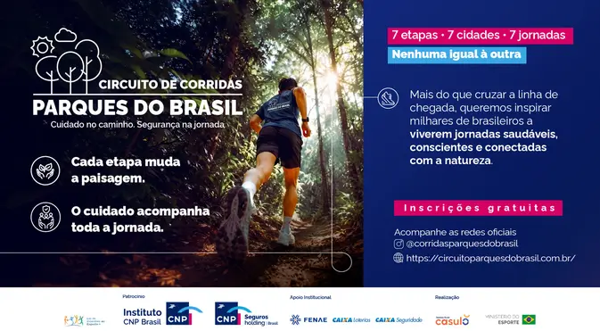 Circuito nacional levará corridas a sete cidades brasileiras Eventos,Notícias,CNP Seguros Holding Brasil,Instituto CNP Brasil